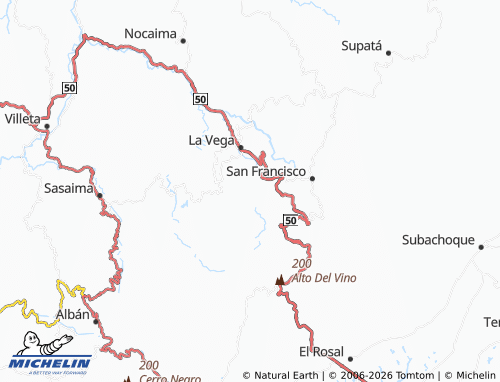 Carte MICHELIN San Juan - ViaMichelin