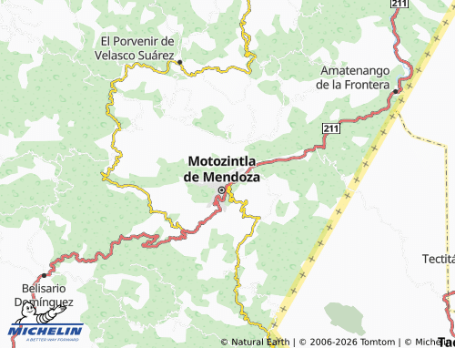 MICHELIN-Landkarte El Mirador - ViaMichelin