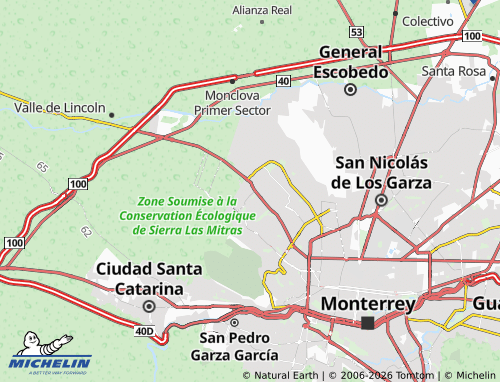 Mappa MICHELIN Cumbres Jade Sector Álamo - ViaMichelin
