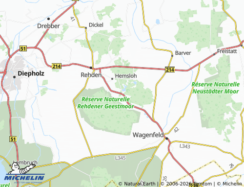 MICHELIN Kellenberg map - ViaMichelin