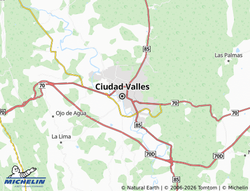 MICHELIN Zona Centro map - ViaMichelin