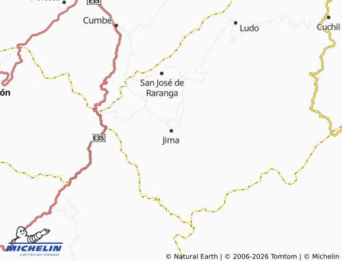 MICHELIN Jima map - ViaMichelin
