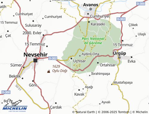 Mapa MICHELIN Tekelli - ViaMichelin