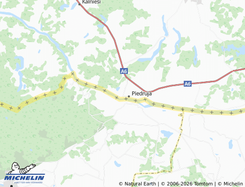 Mapa MICHELIN Aleksandrova - ViaMichelin