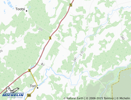 MICHELIN Piistaoja map - ViaMichelin
