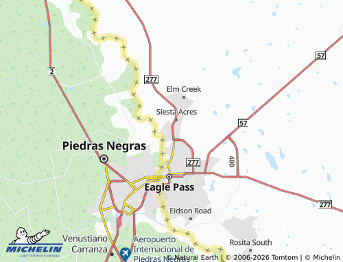 Mappa MICHELIN Seco Mines - ViaMichelin