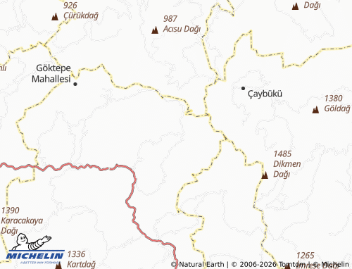 MICHELIN Çömlektepe map - ViaMichelin