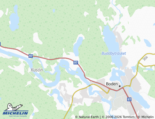 Mappa MICHELIN Vittjärv - ViaMichelin