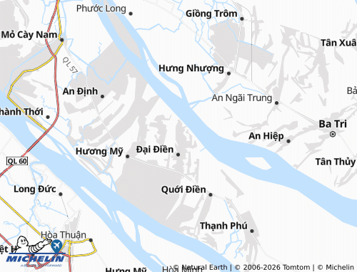 Mapa MICHELIN Phú Khánh - ViaMichelin