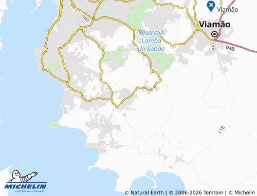 Mapa MICHELIN Restinga - ViaMichelin