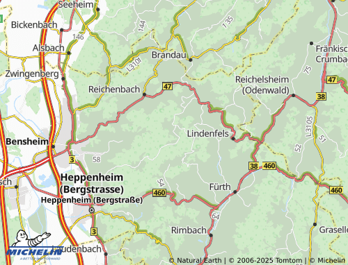 Mapa MICHELIN Schannenbach - ViaMichelin