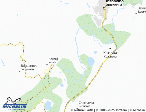 MICHELIN Volkovo map - ViaMichelin