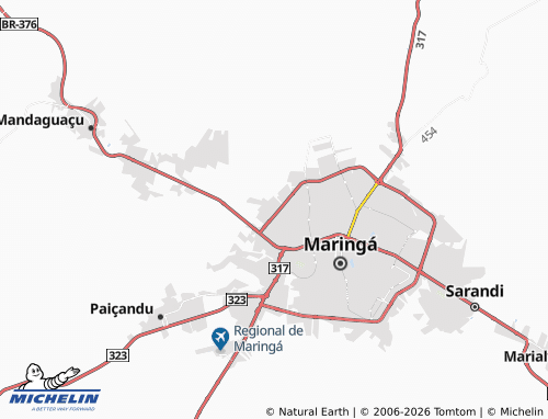 Mapa MICHELIN Zona 19 - ViaMichelin