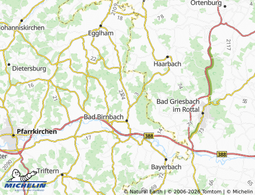 MICHELIN Schwertling map - ViaMichelin