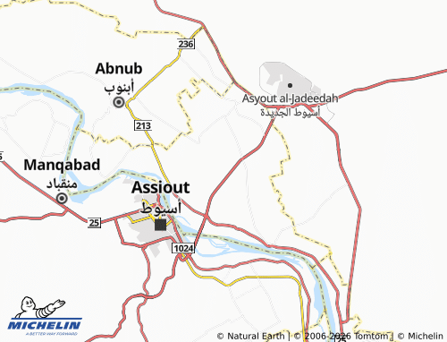 Mappa MICHELIN al-Qasr - ViaMichelin