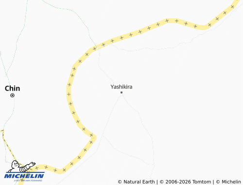 Mappa MICHELIN Yashikira - ViaMichelin