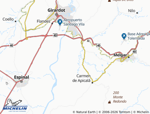 Mappa MICHELIN Bolivia - ViaMichelin