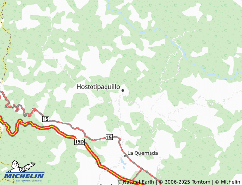 MICHELIN Divino Rosario map - ViaMichelin