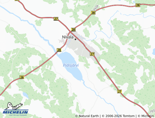 Carte MICHELIN Pirttiranta - ViaMichelin