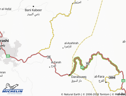 MICHELIN-Landkarte al-Azahirah - ViaMichelin