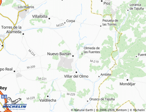 MICHELIN-Landkarte Nuevo Baztán - ViaMichelin