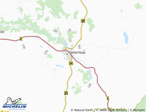 MICHELIN Kõvaküla map - ViaMichelin