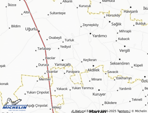 MICHELIN Karaman map - ViaMichelin
