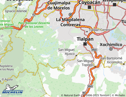Carte MICHELIN Héroes de 1910 - ViaMichelin