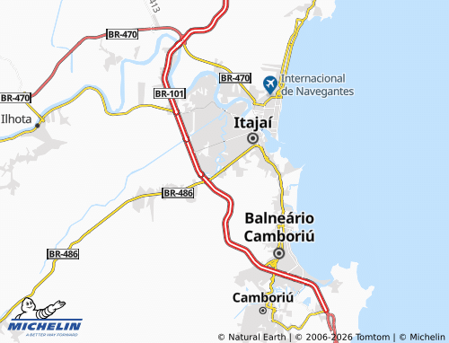 Mappa MICHELIN Ressacada - ViaMichelin