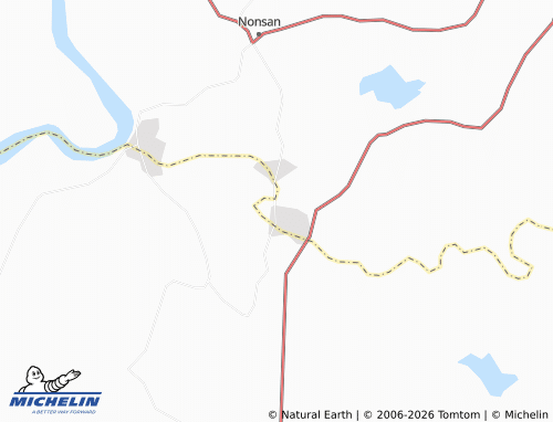 Carte MICHELIN Yeanmudae - ViaMichelin