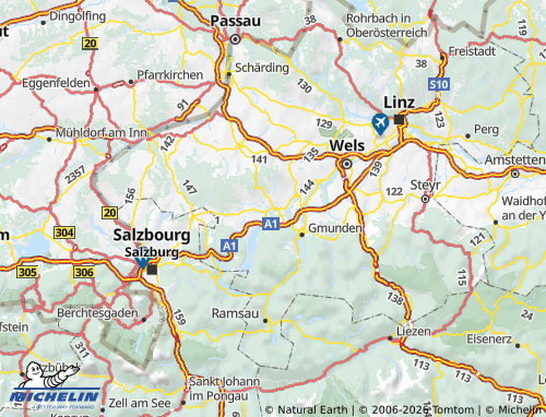 Mapa MICHELIN Vöcklabruck - ViaMichelin