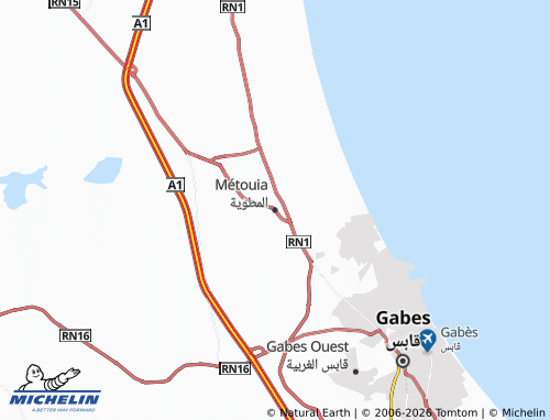 Mappa MICHELIN al-Matwiyyah - ViaMichelin