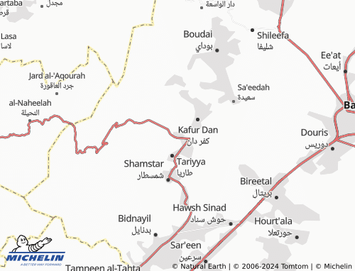 Mapa MICHELIN Hadath ViaMichelin