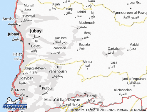 Mapa MICHELIN Ayn al-Dilbah - ViaMichelin
