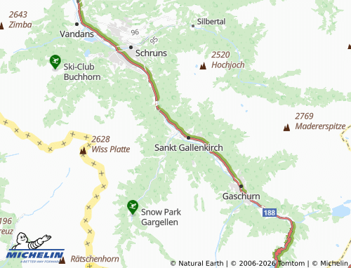 Mapa MICHELIN Galgenul - ViaMichelin