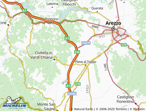 Carte MICHELIN Tuori - ViaMichelin