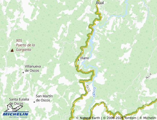 MICHELIN-Landkarte Illano - ViaMichelin