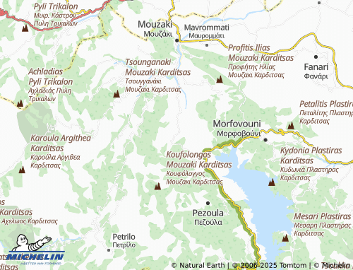 Mapa MICHELIN Anthochori - ViaMichelin