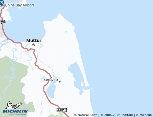 MICHELIN Nalloor map - ViaMichelin