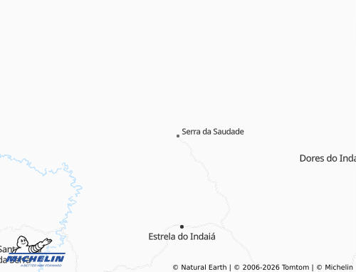 Mapa MICHELIN Serra da Saudade - ViaMichelin