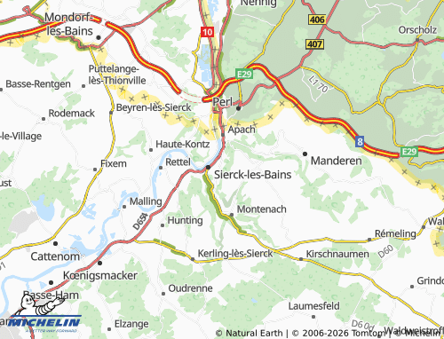 Kaart MICHELIN Rustroff - ViaMichelin