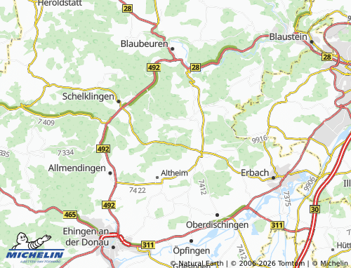 Mapa MICHELIN Steinenfeld - ViaMichelin
