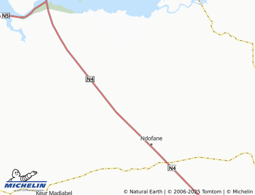 Mappa MICHELIN Tiériak - ViaMichelin