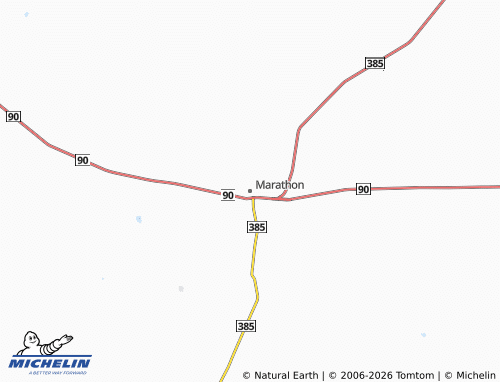 Mapa MICHELIN Marathon - ViaMichelin