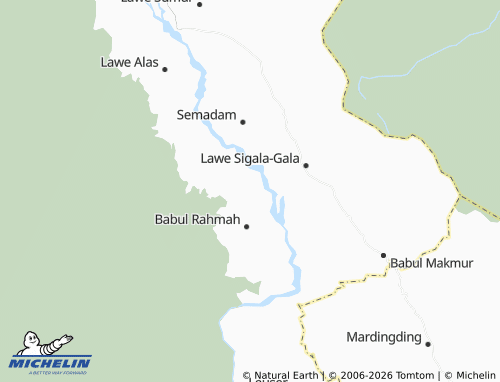 MICHELIN Kuta Lang Lang map - ViaMichelin