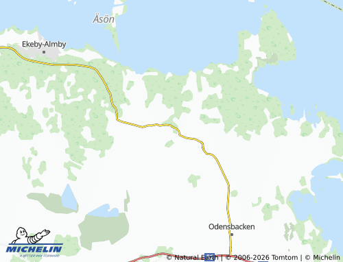 MICHELIN Röhammar map - ViaMichelin