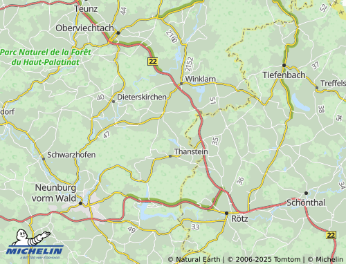 Carte MICHELIN Ziegelhütte - ViaMichelin