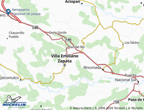Mapa MICHELIN Los Naranjos - ViaMichelin
