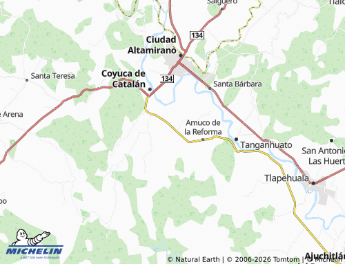 Mapa MICHELIN Los Terrones - ViaMichelin