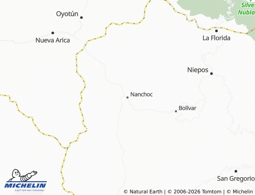 Mapa MICHELIN Nanchoc - ViaMichelin